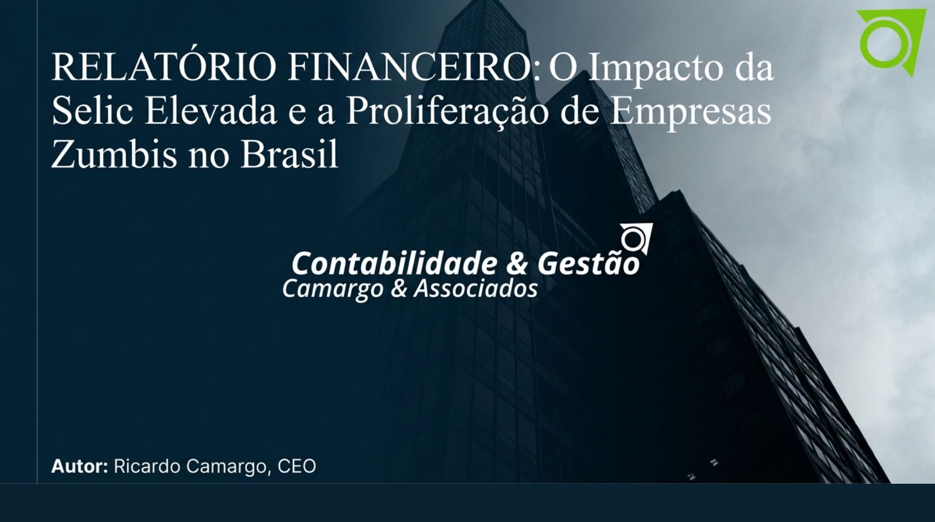 Selic elevada e empresas zumbis no Brasil: quando os juros engolem o caixa e o futuro do negócio
