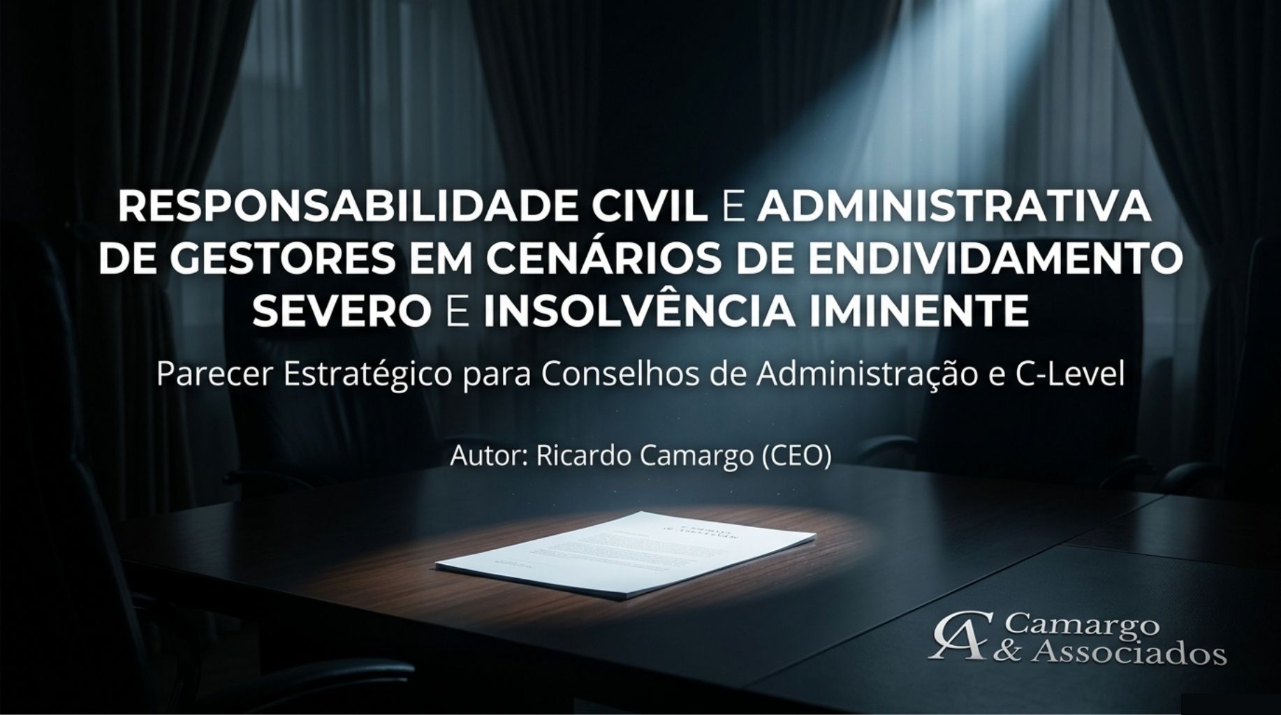 Responsabilidade civil de gestores em empresas zumbis