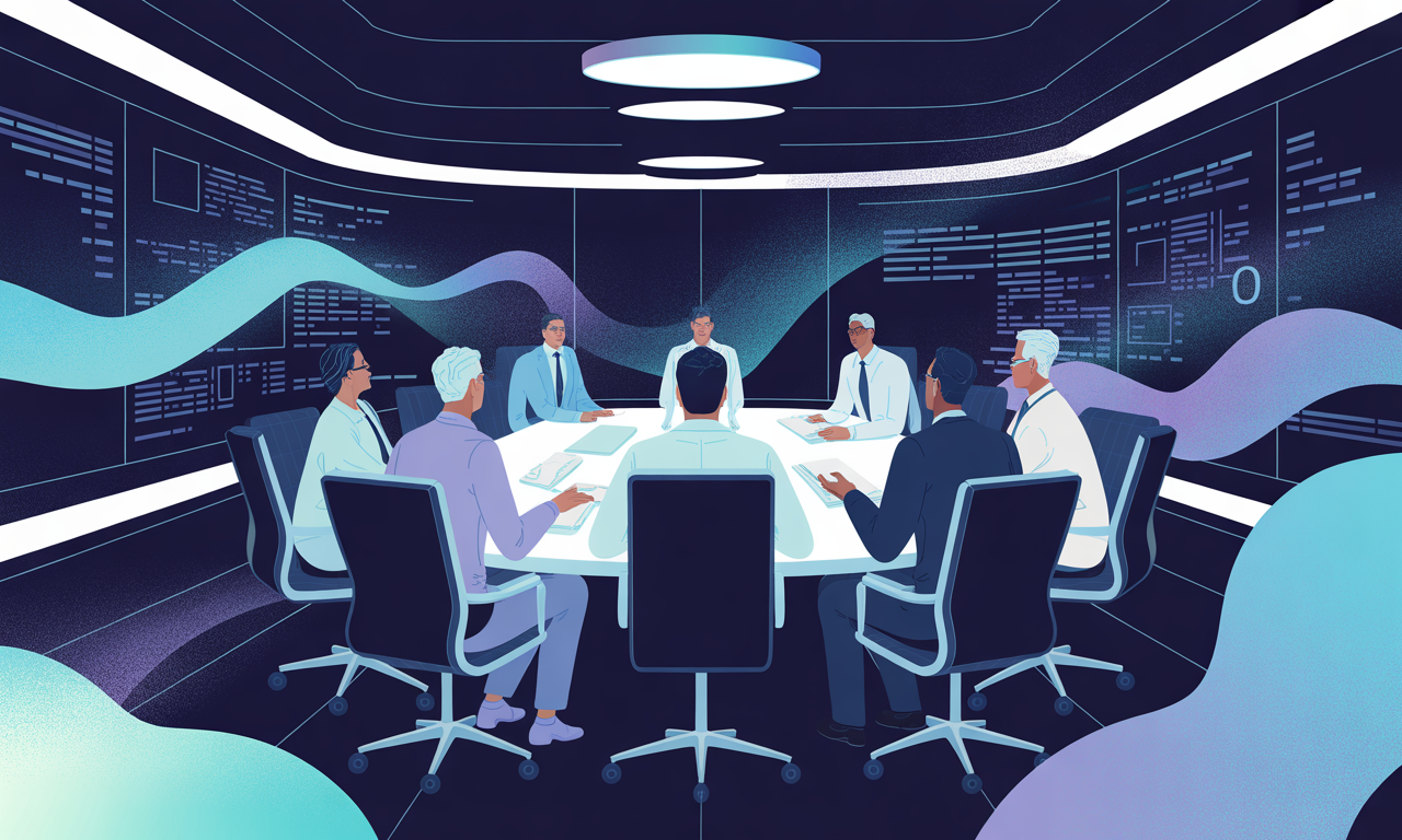 Equipe de consultores trabalhando em estratégias empresariais