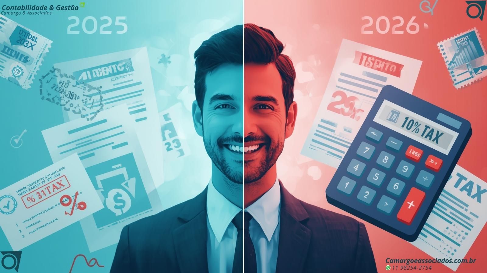 Entendendo o novo cenário tributário que entra em vigor em 2026