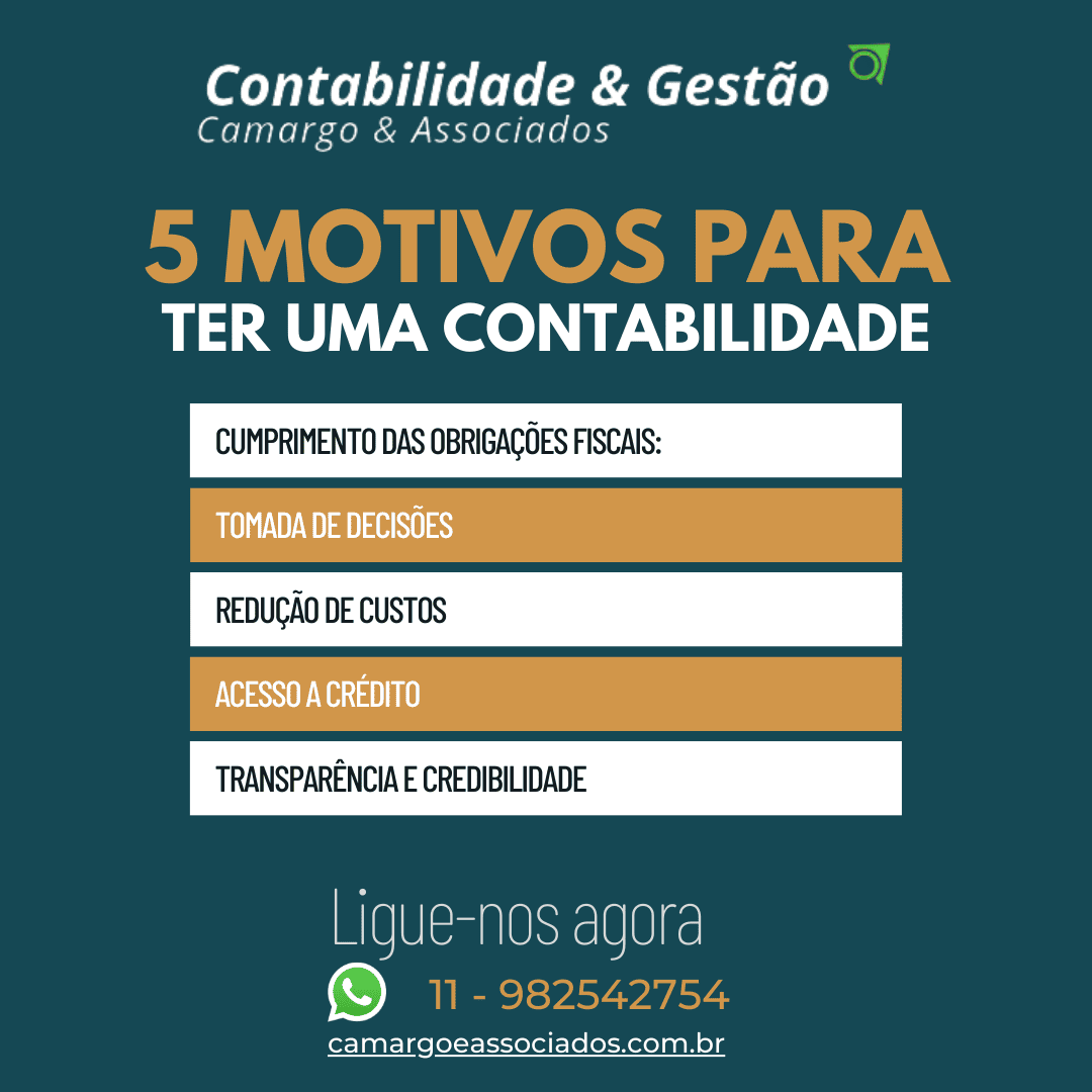 5 Motivos para ter uma Contabilidade
